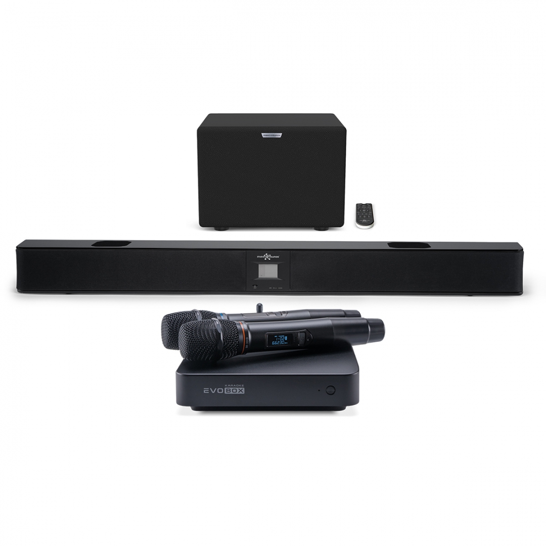 караоке-комплект EVOBOX Plus + EvoSound Bar (саундбар с караоке) в Магнитогорске