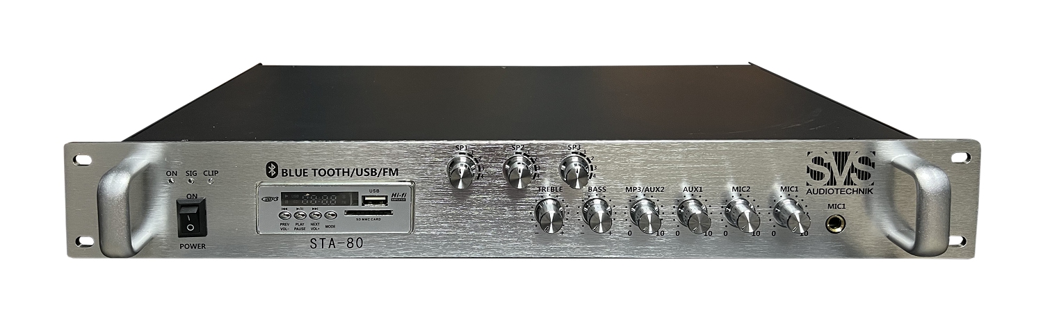 SVS Audiotechnik STA-80 Микшер-усилитель для систем Public Address в Магнитогорске