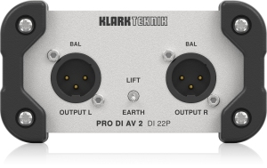Klark Teknik DI 22P пассивный стерео директ-бокс в Магнитогорске