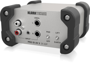 Klark Teknik DI 22P пассивный стерео директ-бокс в Магнитогорске