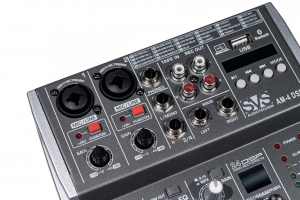 SVS Audiotechnik mixers AM-4 DSP Аналоговый микшерный пульт, 4-канала в Магнитогорске